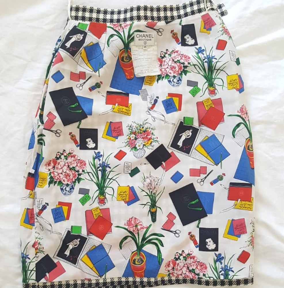 Chanel vintage skirt 40